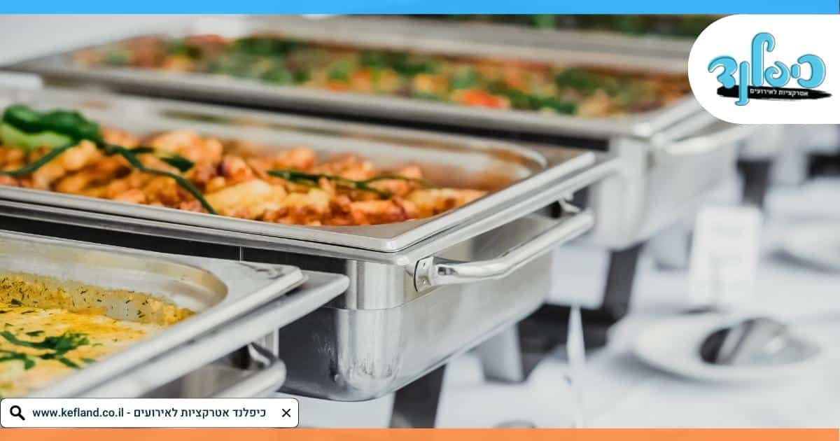 2. בחירת האוכל הנכון - דוכני מזון לאירועים קטנים