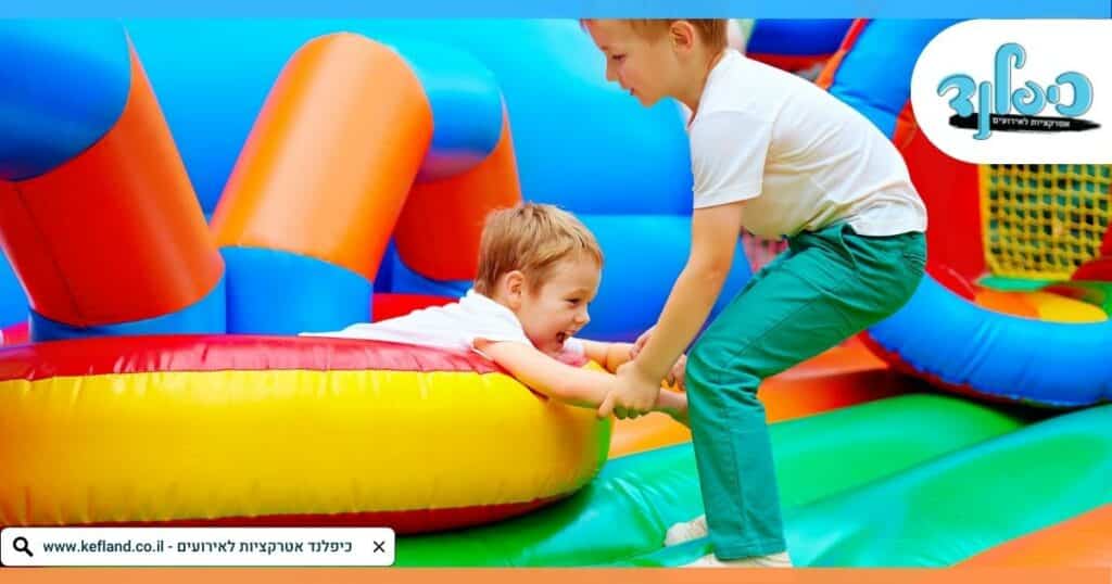 מתנפחים להשכרה לגיל הרך