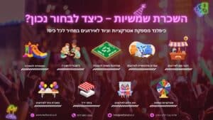 השכרת שמשיות – כיצד לבחור נכון?