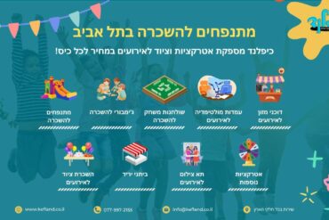 מתנפחים להשכרה בתל אביב